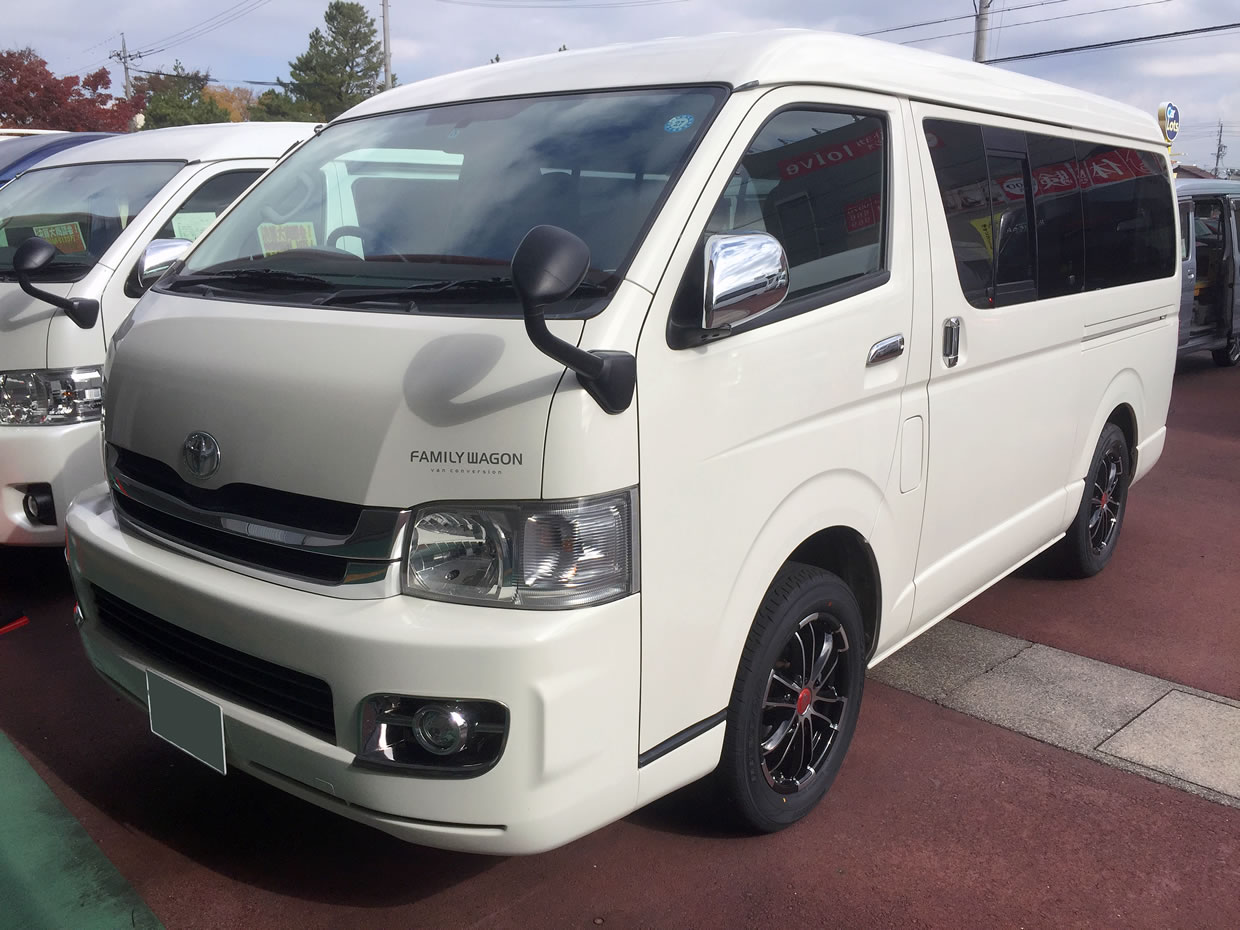 ハイエースファミリーワゴン キャンピングカーの新車 中古車販売 デルタリンク