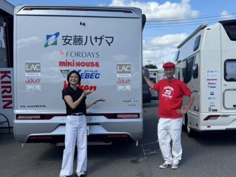 レーシングドライバーの野田樹潤さんご来店！！