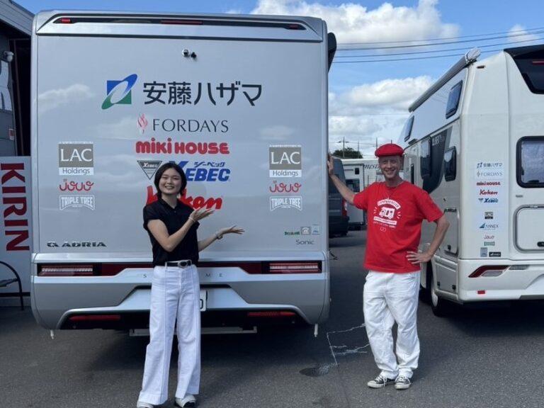 レーシングドライバーの野田樹潤さんご来店！！